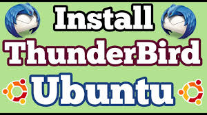 install thunderbird latest version on