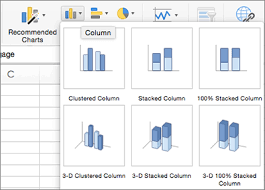 create a chart in excel for mac