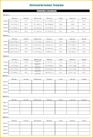 Medium To Large Size Of Employee Training Schedule Template