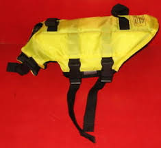 Details About Swimways Flotation Pet Vest Yellow Small 10 20lbs