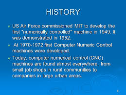 Also known as computational numerical control; Cnc Programming