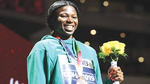 Ese brume grew up wanting to be a beauty queen but, instead, she traded tiaras on her head for medals around her neck. Ese Brume To Star At Doha Diamond League Kick442