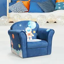 Costway Blue Kids Astronaut Sofa