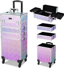 cosmetic trolley organizer travel case
