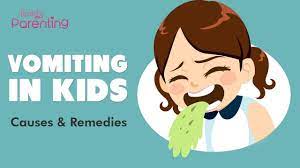 vomiting in kids types causes and