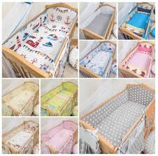 Baby Bedding Set Nursery Cot Bed