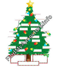 Family Tree Template Christmas Free Download Word Updrill Co