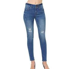 Wax Skinny Jeans Butt I Love You Butt Lifter High Rise Stretchy Jeans