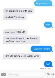 Welcome to read the whole breaking up, no joke on flying lines. 11 Brutal Text Message Breakups That Will Seriously Hurt Your Soul