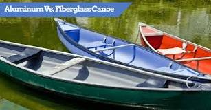 Which is heavier fiberglass or aluminum canoe?