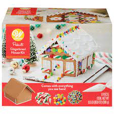 wilton pre built gingerbread house kit