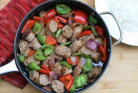 turkey sausage and pepper skillet recipe