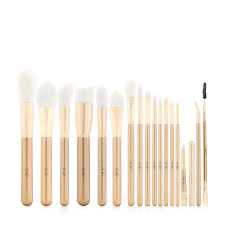 brush set with pouch 17 pcs