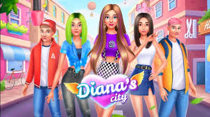 fashion and beauty lady diana game for