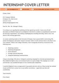 College students, do you lack the experience you're going to need land a dream job after graduation? Internship Resume Examples Template How To Write Your Own
