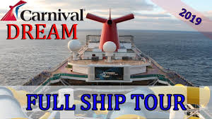 carnival dream cruise ship full deck