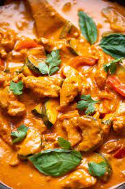 thai red curry with en the