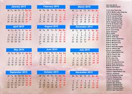 Calendar With Holidays 2018 Calendar With Holidays