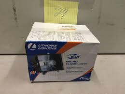 Lithonia Lighting Outdoor High Pressure Sodium Bronze Micro Flood Light In Original Box Never Been Used Kx Real Deals Auction Tools Lightning Housewares And More K Bid