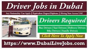 Driver Jobs In Dubai 2021