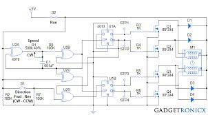 stepper motor controller circuit