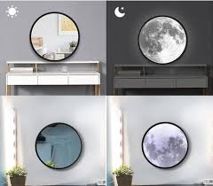htndayhe magic moon mirror illuminated