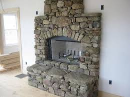 How To Build A River Rock Fireplace