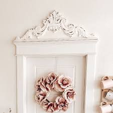 French Country Carved Wood Scrollwork