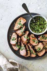 grilled pork tenderloin with easy herb