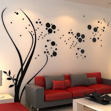 wall stencils abstract tree