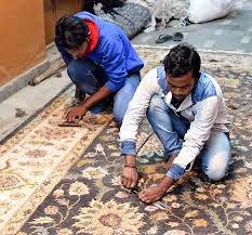 making hand knotted rugs rug