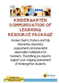 New Kindergarten Resources