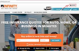 Infinity insurance offers a robust website that allows you to get a quote, make payments and file claims easily. Infinity Auto Insurance Login Make A Payment Insurance Reviews Insurance Reviews