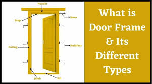 parts of a door frame types size