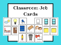 Classroom Job Cards