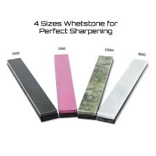 Us 11 67 27 Off 1 Set Sharpening Stone 3000 5000 8000 10000 Grit Whetstone Grinder Knife Sharpener Stone Grindstone Kitchen Sharpening Tool In