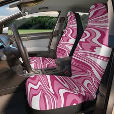 Liquid Marble Custom Car Seat Covers