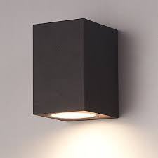 dimmable led wall light marion black