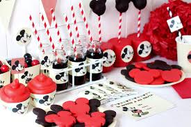 mickey mouse party ideas for one year