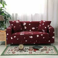 Polyster Readymade Sofa Cover Size Normal