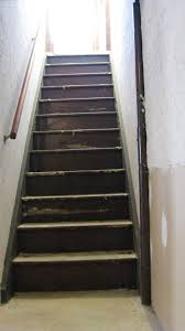 Steep Narrow Basement Stairs