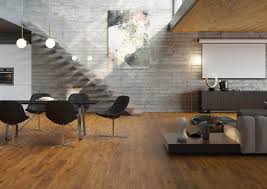 dark wood flooring mid century modern