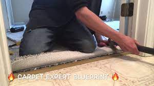 how to install a carpet metal you