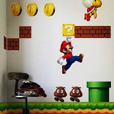 super mario brothers wall decals wall