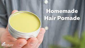 homemade pomade natural and non greasy
