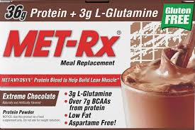 met rx meal replacement nutrition facts