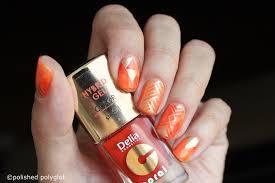 Blush and 'millennial pink' are so last years. 15 Cute Orange Nail Art Ideas To Try For The Last Days Of Summer