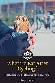 what to eat after cycling long ride