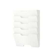 New Ikea Wall File Rack White