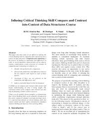 The Correlation Between a General Critical Thinking Skills Test            What is direct thinking skills 